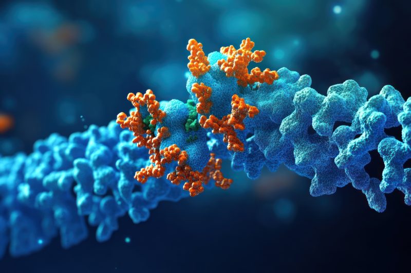 A comparison of protein structure and function relationship, with 3D models of enzymes and receptors showing how specific folding affects their activity